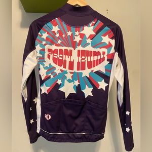 Pearl Izumi purple long sleeve star jersey - fall/winter